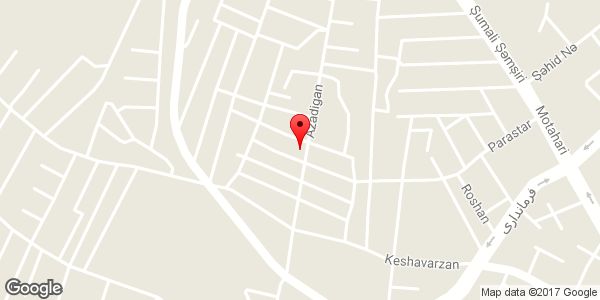 موقعیت کابینت چوب سبز (محبی) روی نقشه