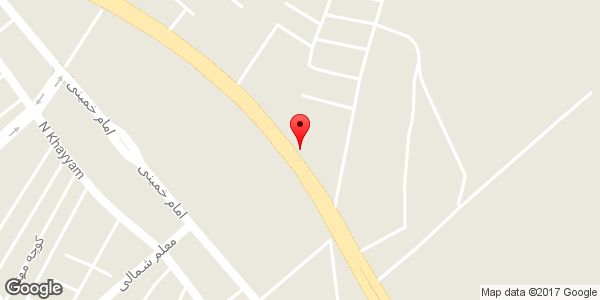 موقعیت تراشکاری و فرز کاری ۰۱ بوستانی روی نقشه