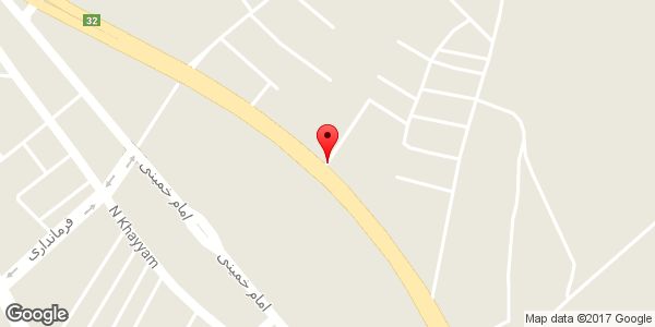 موقعیت سوپر مارکت کاج روی نقشه