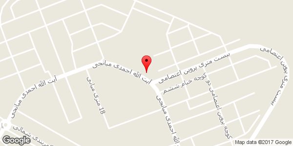 موقعیت شرکت بنیامین روی نقشه