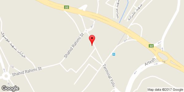 موقعیت تعمیرگاه و فروشگاه موتور سیکلت حبیبی روی نقشه