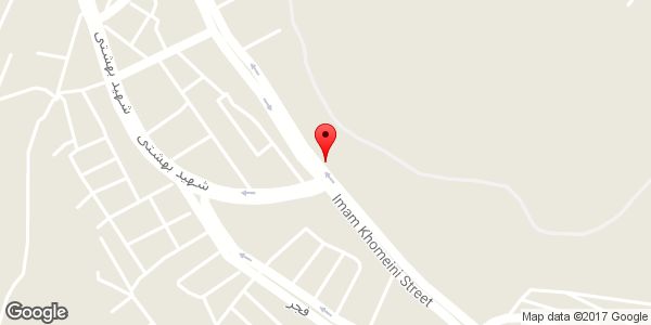 موقعیت نقاشی اتومبیل جلال روی نقشه