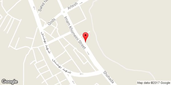 موقعیت پنچرگیری صبا روی نقشه