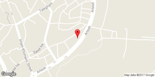 موقعیت تعمیر جلوبندی و کمک فنر جمال روی نقشه