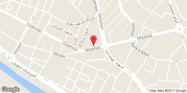 موقعیت لوله کشی قمری روی نقشه