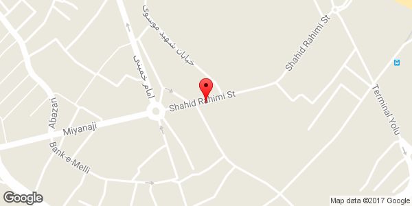 موقعیت حبوبات فروشی روی نقشه