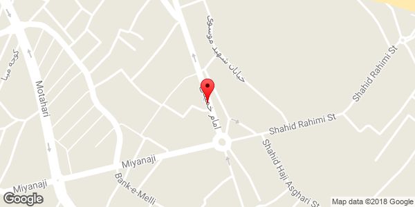 موقعیت آبسردکن روی نقشه