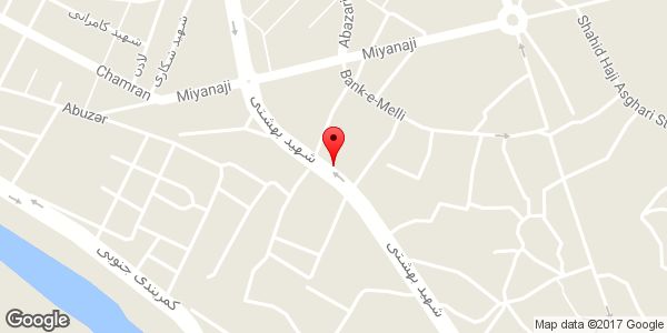 موقعیت خدمات صوتی و تصویری اصغرزاده روی نقشه