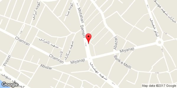 موقعیت سوپر مارکت حسینی روی نقشه