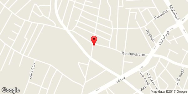 موقعیت فروشگاه بزرگ الماس روی نقشه