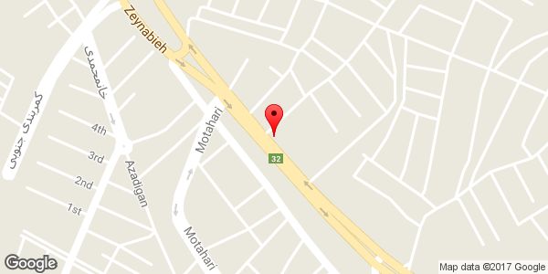 موقعیت لوازم یدکی موسوی روی نقشه