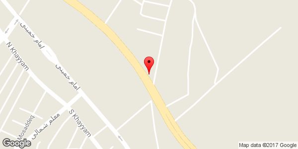 موقعیت جلوبندی و کمک فنر سازی جمال روی نقشه