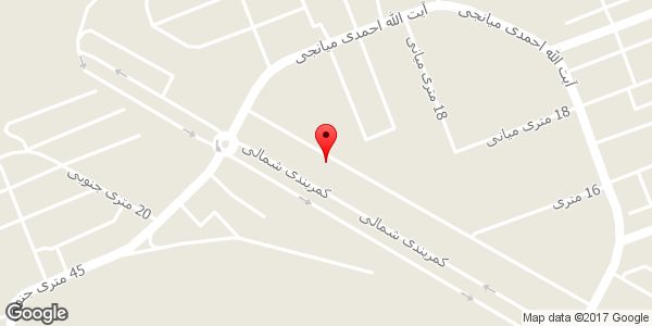 موقعیت سوپر رضا روی نقشه