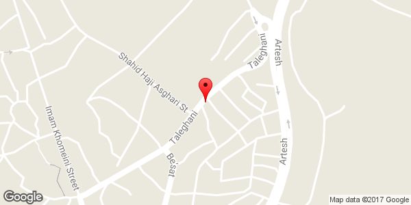 موقعیت پوشاک شیک روی نقشه