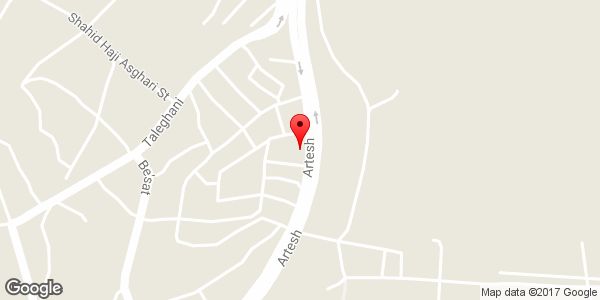 موقعیت فروشگاه اطمینان روی نقشه