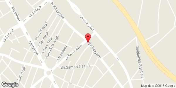موقعیت باشگاه بدنسازی جسم و اندیشه روی نقشه