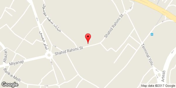 موقعیت اداره بهره برداری روی نقشه