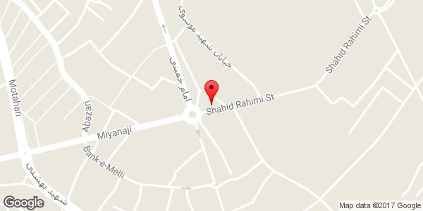 موقعیت شرکت ارتباطات زیر ساخت روی نقشه