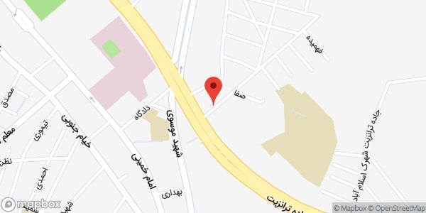 موقعیت شیر هیدرانت ۱-۴-۱ روی نقشه