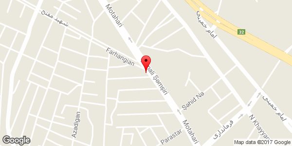 موقعیت نانوایی فرهنگیان روی نقشه