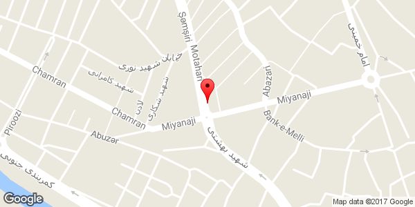 موقعیت لوازم خانگی شولائی روی نقشه