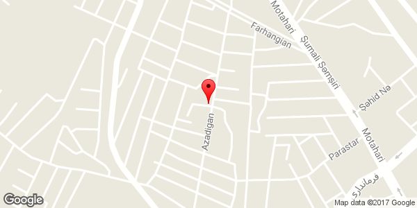 موقعیت فروشگاه لباس زنانه روی نقشه