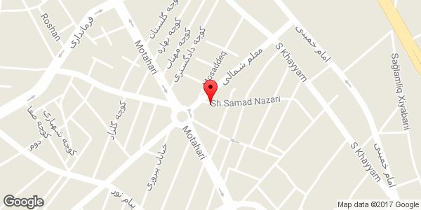 موقعیت مطب دکتر فرشید مشایخی روی نقشه