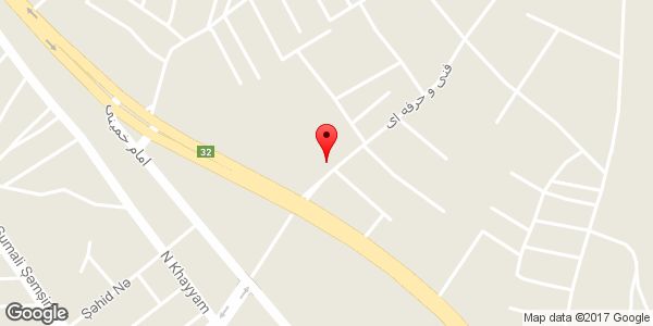 موقعیت فروشگاه فرقانی روی نقشه