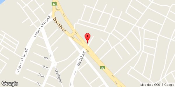 موقعیت لوازم یدکی کدخدایی روی نقشه