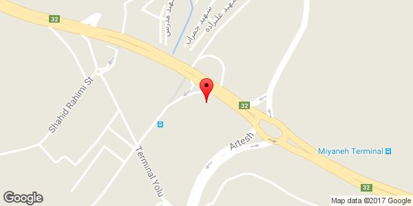 موقعیت تعویض روغنی علیزاده روی نقشه