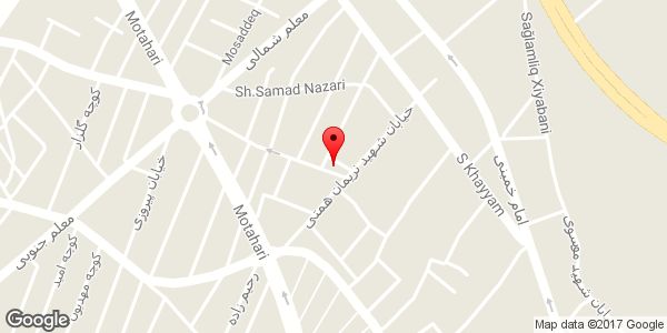 موقعیت تعمیرگاه لوازم خانگی سیرانی روی نقشه