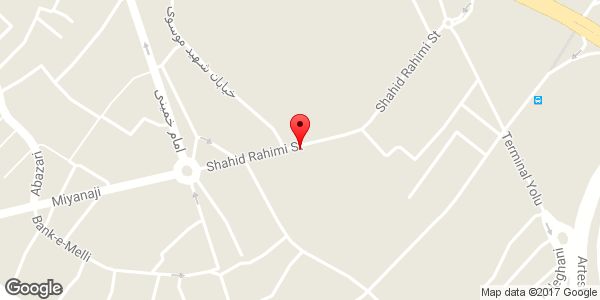 موقعیت سوپر مارکت روی نقشه