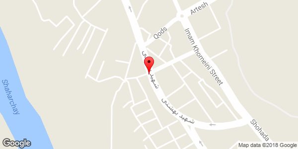 موقعیت میدان بوعلی سینا روی نقشه