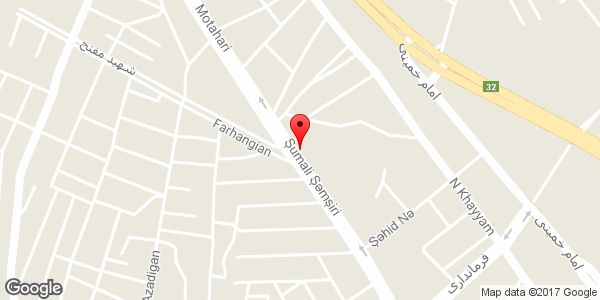 موقعیت لوازم خانگی بنی هاشم روی نقشه