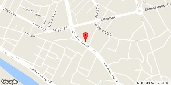 موقعیت نوشت افزار تربیت روی نقشه