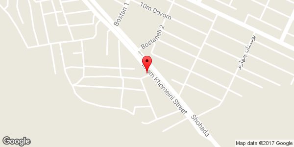 موقعیت سوپر مارکت انگوتی روی نقشه