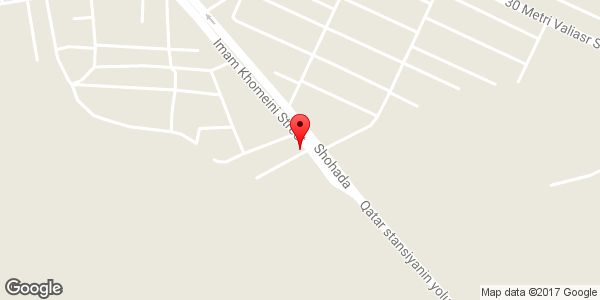 موقعیت نمایندگی ماشین آلات صنعتی تراکتور سازی تبریز روی نقشه