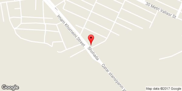 موقعیت بوستان ولیعصر روی نقشه