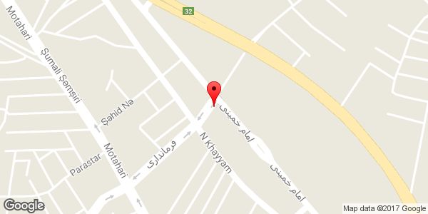 موقعیت آموزشگاه دخترانه زبان عرفان روی نقشه