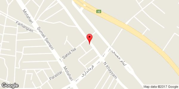 موقعیت لبنیاتی و میوه فروشی روی نقشه