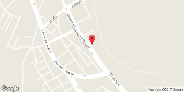 موقعیت امور آب و فاضلاب میانه روی نقشه