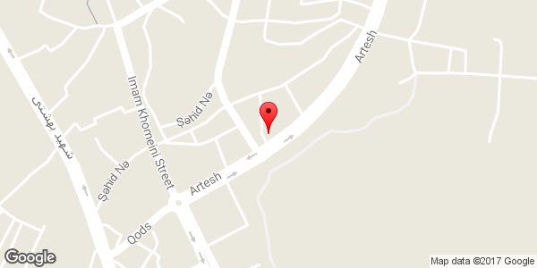 موقعیت برق اتومبیل مهدی روی نقشه