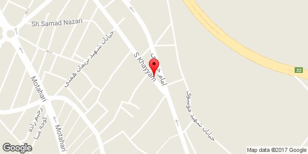 موقعیت مرکز تعمیرات لوازم خانگی روی نقشه