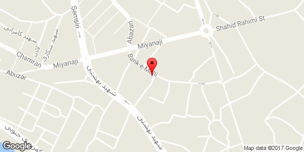 موقعیت لوازم خیاطی حمید رجایی روی نقشه