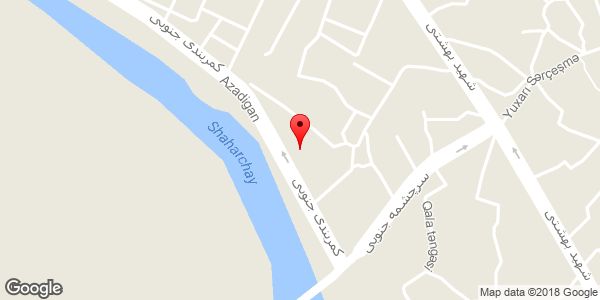 موقعیت محله سرچشمه روی نقشه