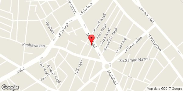 موقعیت لوازم الکترونیکی روی نقشه