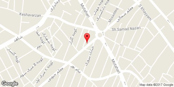 موقعیت لباس فروش طرز روی نقشه