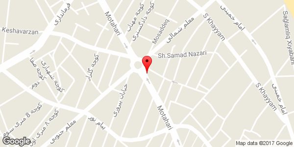 موقعیت لوازم خانگی روی نقشه