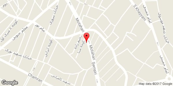 موقعیت الکتریکی علیزاده روی نقشه