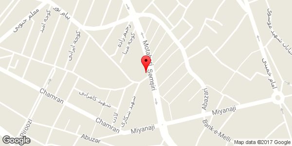 موقعیت مطب دندان پزشکی دکتر میترا داودی روی نقشه